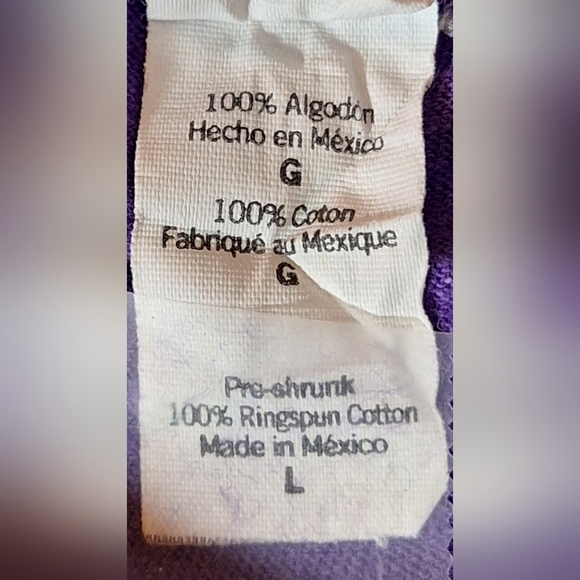 TULTEX t-shirt Size L - Picture 8 of 8